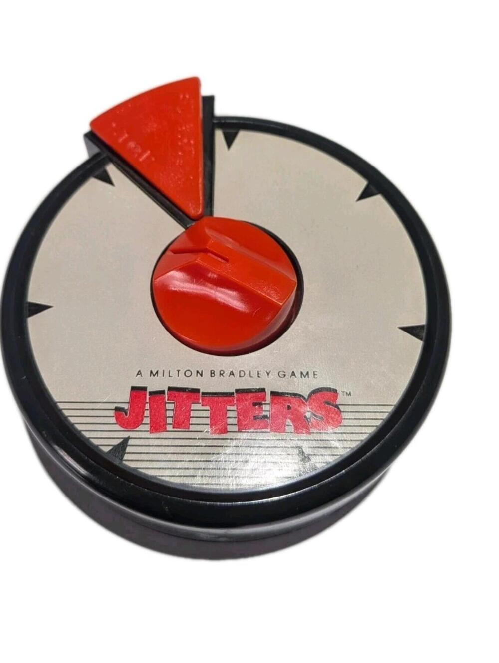 Jitters Word Game Timer Only. Vintage 1986 Milton Bradley Works Tested